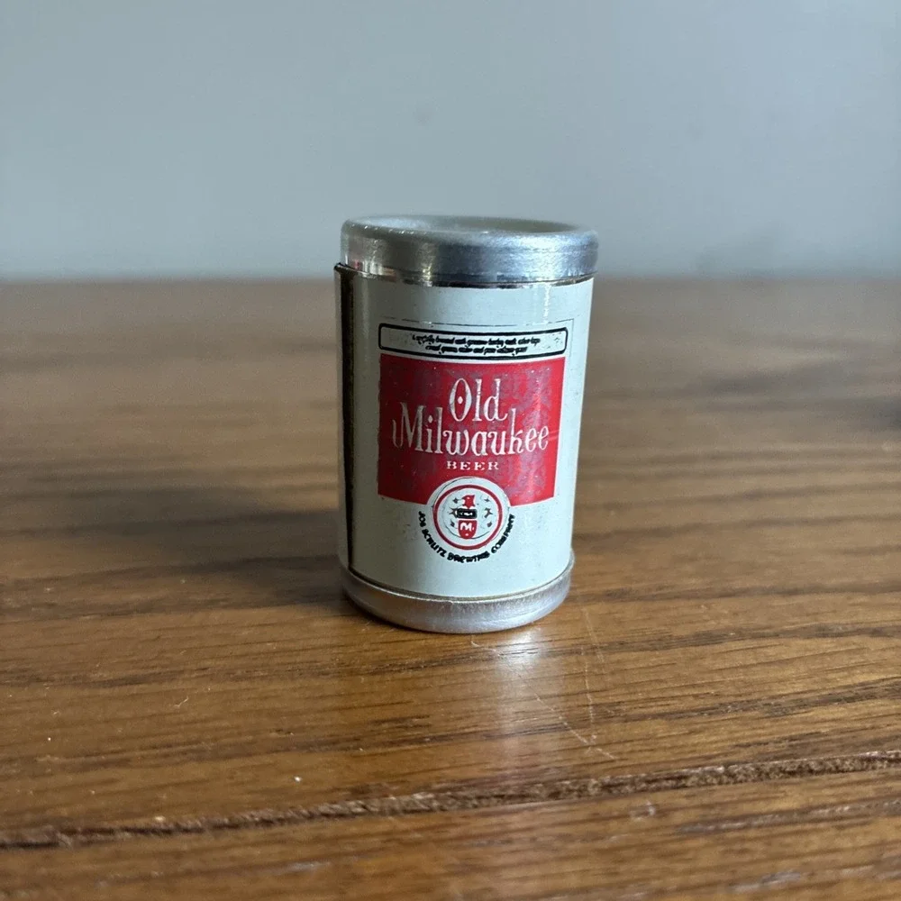 Vintage Mini Beer Can Salt & Pepper Shakers Lot Of 10 Novelty 60s 70s Rare